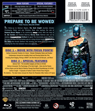 Illustration for article titled Oscar Voters Get First Glimpse At Groundbreaking Dark Knight Blu-Ray - Updated